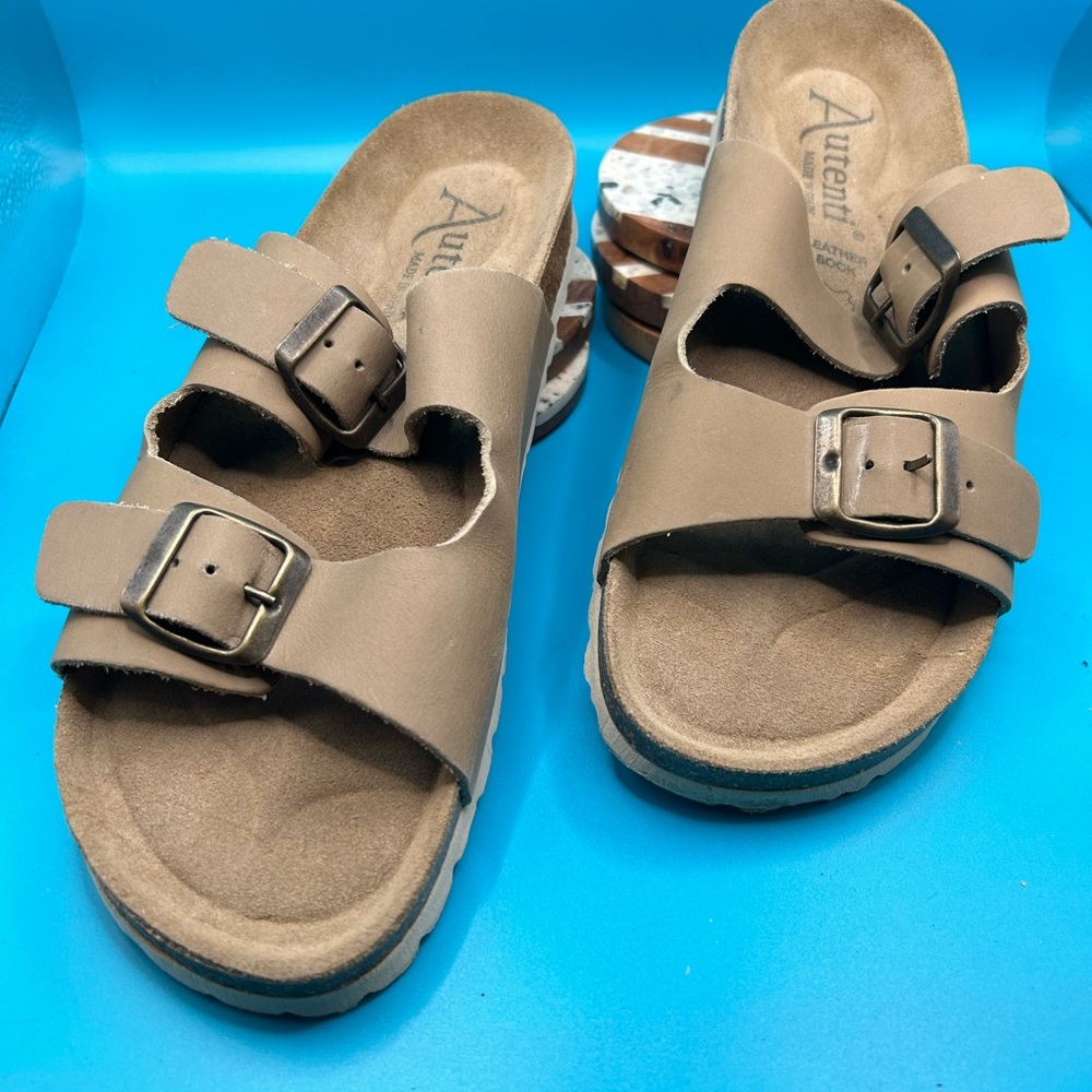 Authentic  sandals. Made in Spain. Size 9.
